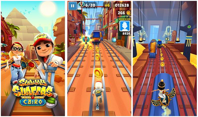 Juegos de Subway surfers 100% Gratis 