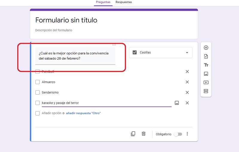 google forms