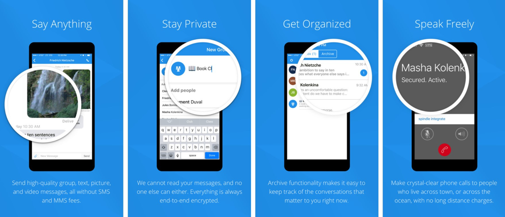 use signal app use signal app
