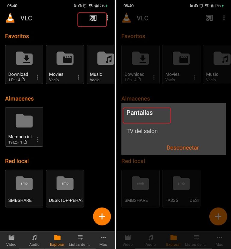 Vlc chromecast не работает