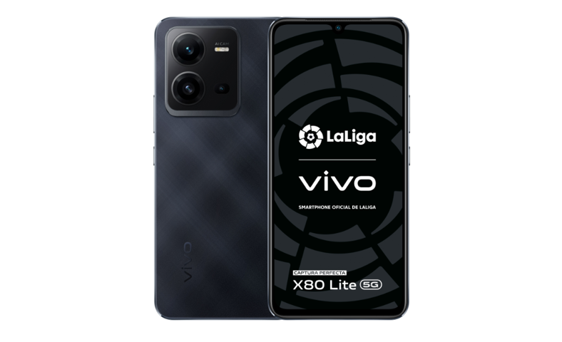 HONLEN Custodia Magnetica Con Portafoglio Per Vivo X80 Lite 5G / V25 5G – Pelle PU Con Slot Carte E Supporto, Nero