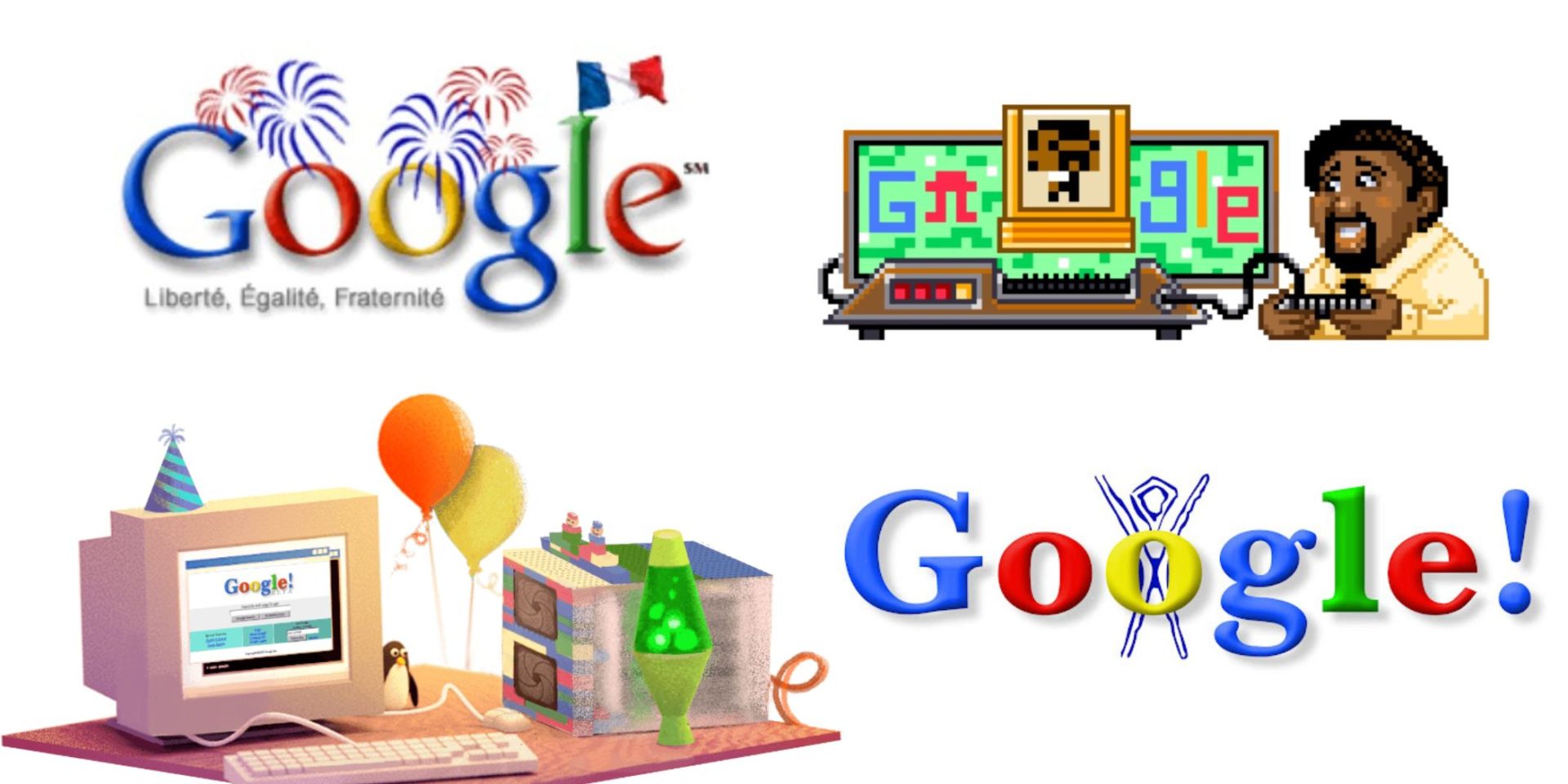 Los doodles de Google: 25 años de diversión