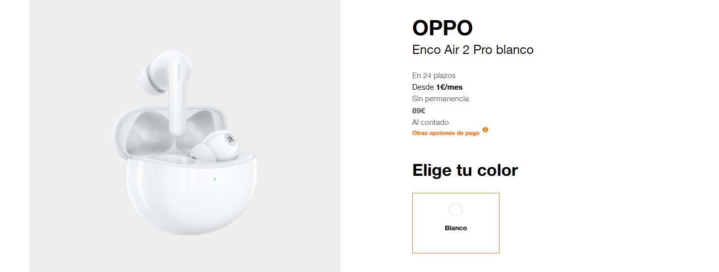 Auriculares Oppo Enco Air 2 Pro