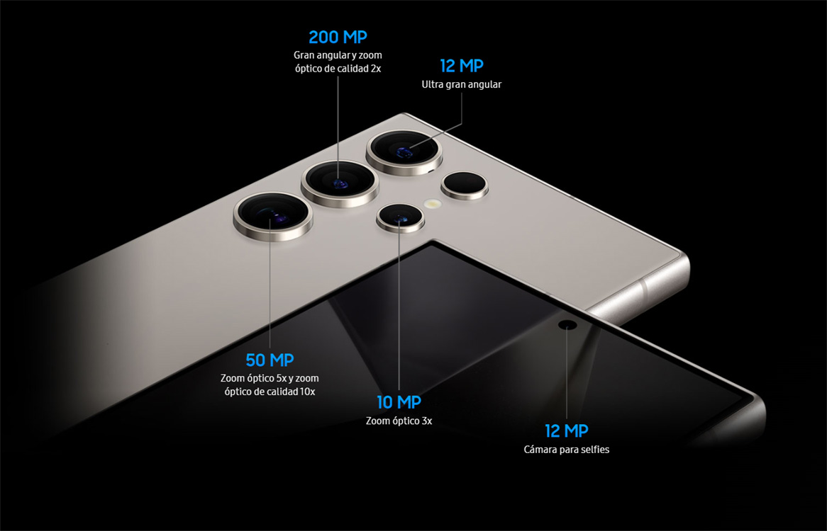 Características de la cámara del Galaxy S24 Ultra