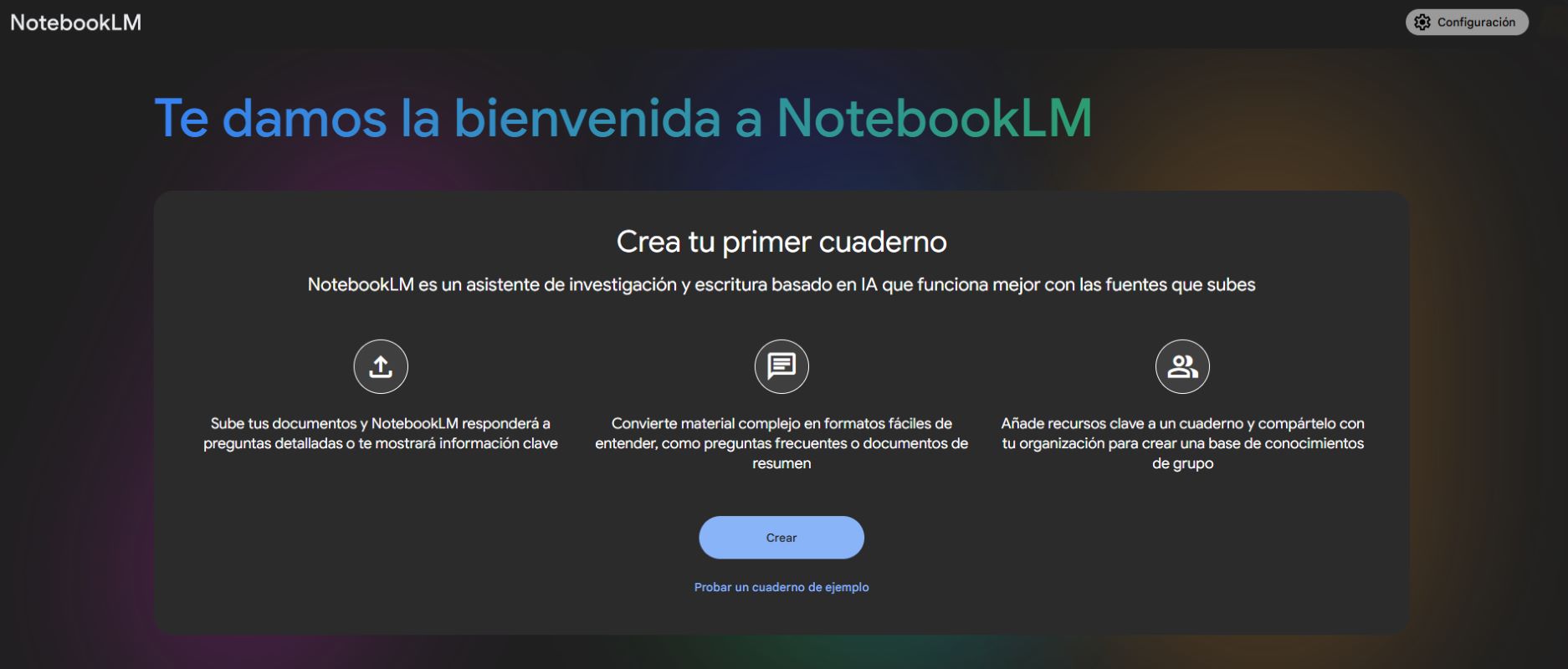 IA NotebookLM Google