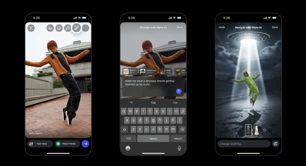 Las nuevas funciones impulsadas por IA están transformando la forma de editar stories.
