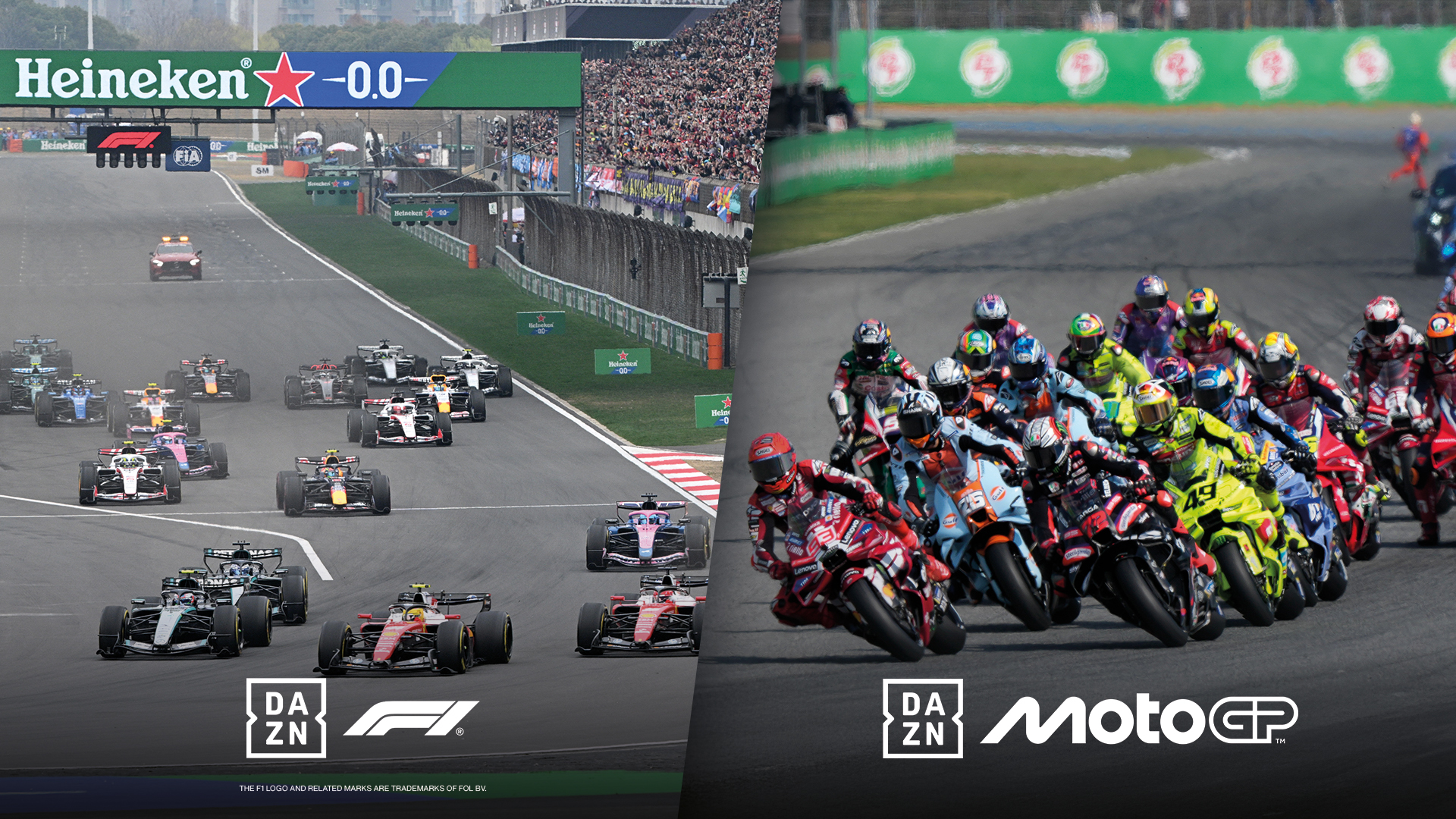 Disfruta de la Fórmula 1 y la Moto GP con Orange TV y DAZN