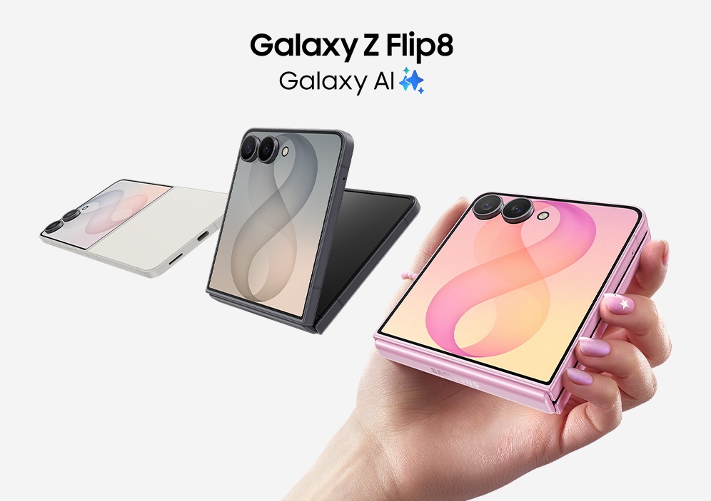 Galaxy Z Flip8: el plegable de bolsillo más ligero de Samsung

